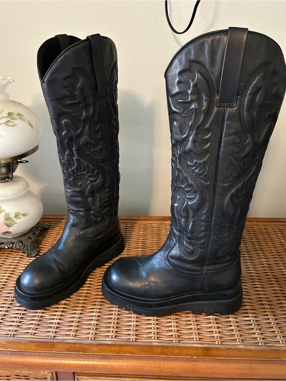 Jefferey Campbell & Free People Space Cowgirl boots